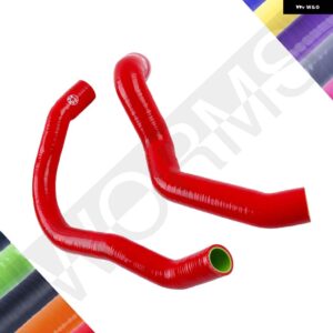 ジープ シリコン ラジエーター ホース パイプキット 1991-2001 チェロキー XJ 4.0L 1992-00 - Red