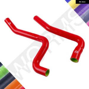 シボレー コルベット C3 V8 5.7L 5.0L 1977-1982 シリコン ラジエーター 冷却液ホース パイプキット 1978 1979 - Red