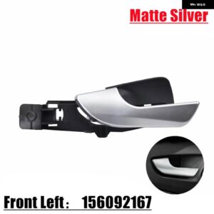 アルファロメオ 156092167 156092165 ジュリエッタ 2010 2011 - 2019 インテリア ドアハンドルクロームフロントリア - Matte Silver FL