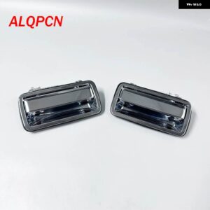 シボレー クローム アウトサイド エクステリア ドア ハンドルペアセット S-10 ピックアップ トラック - 1 Pair Rear