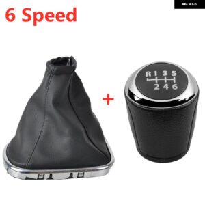 シボレー 5/6スピードギア シフトノブ レバースティック クルーズ 39783 MT ハンドルスピードゲートルブーツカバー ケース - 6 Speed Combo