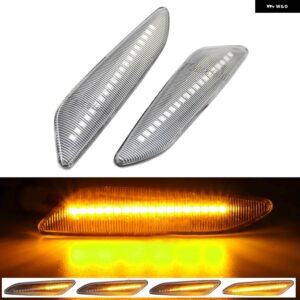 アルファロメオ ダイナミック LED サイドマーカー ライト矢印ウィンカーウインカー インジケータランプ 147 156 フィアット EGEA TIPO 356 LANCIA YPSILON - Dynamic Crystal