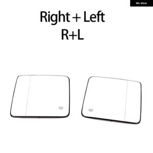ジープ 左右サイドミラー ガラス リアビューバックビュー外角 ラングラー JL 2018-23 - right　and　left