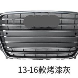 アウディ A4 B8.5 フロント レーシンググリル エンジン グリル A4 S4 S ライン 2013-2015 S4 - Chrome GREY