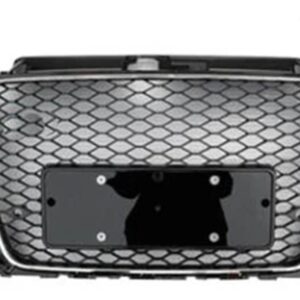 アウディ A3 RS3 レーシンググリル フロントハニカムフード エンジン グリル A3 S3 SLINE 8V 2014-2016 - chrome Not logo