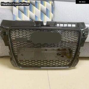 アウディ A3 S3 S-LINE 8P 2009-2012 フロントバンパー エンジン ガードグリル - black