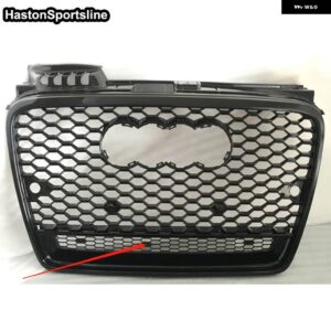 アウディ A4 B7 レーシンググリル フロントバンパー フード ガード A4 B7 スタンダードバンパー 2005-2008 クワトロ - silver small frame