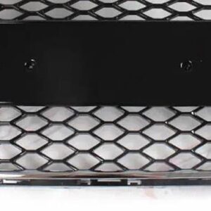 アウディ A1 RS1 レーシンググリル フロントハニカム エンジン グリル A1 S1 SLINE 2010-2014 - CHROME FRAME