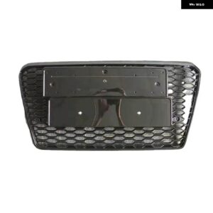 アウディ A7 RS7 ABS ブラックフロント レーシンググリル フード ガード S7 SLINE 2011-2015 - all black