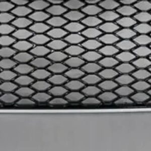 アウディ A7 RS7 ABS ブラックフロント レーシンググリル フード ガード S7 SLINE 2011-2015 - Matt Silver Frame
