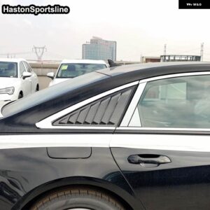 アウディ A6 自動車 サイドウィンドウエアベント吸気装飾 トリム A6 S6 SLINE 4 ドアセダン 2012 2021 - 2019 C8 fake carbon