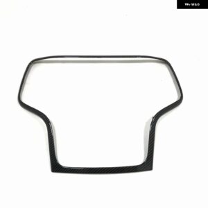ジープ グランドチェロキー 2011-2018 ABS カーボン/クローム インテリア センターコンソールナビゲーター GPS カバー トリム - carbon　fibre