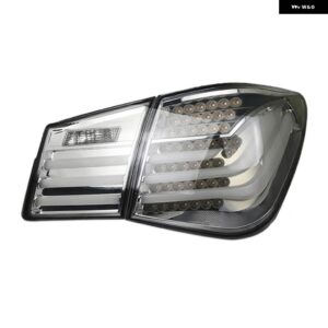 シボレー クルーズ テールライト 2009-2015 クルーズセダン LED テールランプ DRL 信号ブレーキリバース自動車 アクセサリー - Smoked