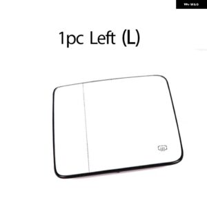 ジープ サイドヒーター電気アングルウイングミラー ガラス ラングラーJL 2018-23 - 1pc　Left