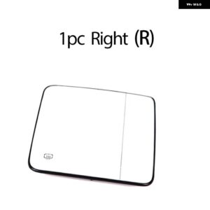 ジープ サイドヒーター電気アングルウイングミラー ガラス ラングラーJL 2018-23 - 1pc　Right