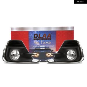 シボレー 1セット フロント フォグランプ FOGLIGHT アセンブリ スパーク 2015-18 ワイヤースイッチアップグレードキット - Chrome Set