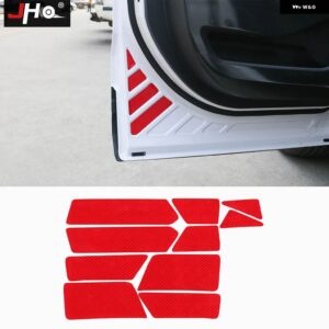 ジープ ドア反射オープン安全ハザード ステッカー フォード エクスプローラー 2011-2019 17 18 グランドチェロキー 2011-2020 - For　Ford　Explorer
