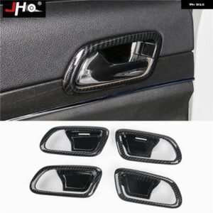 ジープ ABS カーボンカバー トリム 2014-2018 グランドチェロキー 2015 2016 17 ドアハンドル ステアリング ホイール - for　door　handle　bowl