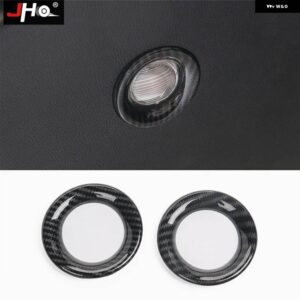 ジープ ABS カーボンカバー トリム 2014-2018 グランドチェロキー 2015 2016 17 ドアハンドル ステアリング ホイール - for　tailgate　light