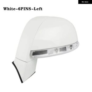 シボレー キャプティバ 2008-17 バックミラー サイドミラー アセンブリ ASSY 96818101 96818102 - 6PINS-White Left