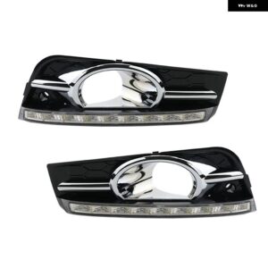 シボレー 2個 LED DRL 駆動デイタイム ランニングライト とウィンカーランプ クルーズ 2009-14