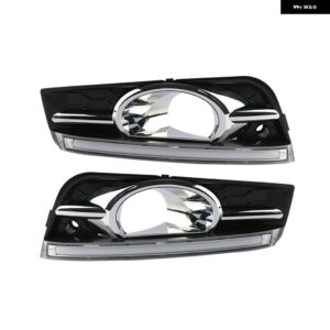 シボレー 2個 LED DRL 駆動デイタイム ランニングライト とウィンカーランプ クルーズ 2009-14