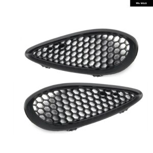 ジープ フロントエンジンサイドフードカバー グリル トリム グランド チェロキー SRT 6.4L 2012-19 68090698AB ボンネットエア アウトレット ベントフレーム - 2　x　Left-Right