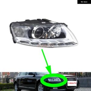 アウディ A6 2009 2010 2011 ヘッドランプ ヘッドライト アセンブリ デイランニングランプ交換フロント全体オートライト アセンブリ