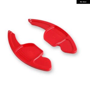 アウディ ステアリングホイール シフト パドル 延長 A3 A4 A4L A5 A6 A7 A8 Q3 Q5 Q7 TT S3 R8 MK2 S5 DSG シフト パドル - Red