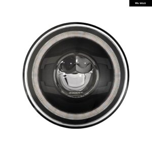 ジープ 7インチ LED ヘッドライト 12V DRL LED ライトカー アクセサリー アンバー ターン 7インチ LED ヘッドランプ LADA NIVA ラングラー JK CJ TJ - 01　1pcs