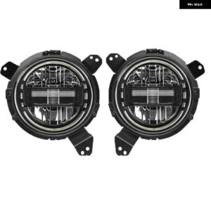 ジープ 7インチ LED ヘッドライト JK LADA NIVA ラングラー JL 2018 2019 2020 ハイ/ロービーム DRL デイタイム ランニングライトカー アクセサリー - JL　Black