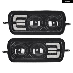 ジープ LADA NIVA 4X4 LED デイタイム ランニングライト 7インチ LED ヘッドライト DRL ウィンカー LED ライト LED 12V ライト アセンブリ JK - Lada　running　light