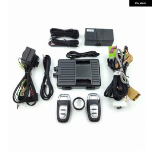 アウディ A4/Q5 2008-2014 プッシュ ボタンなし プッシュ スタートリモートスタート システム キーレスエントリー システム と携帯電話 APP コントロール - 2008-2016 A4