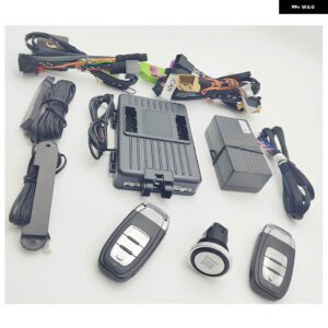 アウディ A4/Q5/S5/A5 2008-2017 プッシュ ボタンなし プッシュ スタートリモートスタート システム キーレスエントリー システム と電話 コントロール - without GSM Module