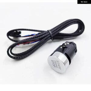 アウディ エンジン プッシュ スタート ストップ ボタン Q3 A4 Q5 パネル フレーム ボタン - button with cable