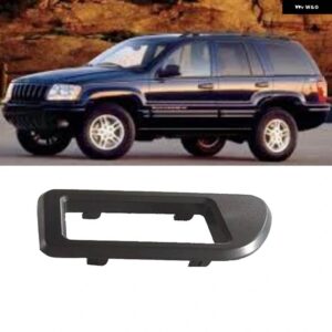 ジープ インテリア ドアハンドル ベゼル グランド チェロキー 1992-2003 ドアスイッチフレーム - Black　Right