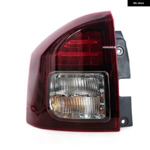 ジープ リア LED テールライト コンパス 2014-2017 リア バンパー ライトテール ストップブレーキ ランプウィンカーハザード部品 - left