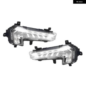 シボレー LED フロント バンパー DRL デイタイム ランニングライト フロント フォグランプ フォグライト アセンブリ マリブ XL 201 - Left and Right