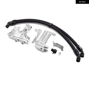 アウディ 1セット オイルキャッチ缶キット GEN2 EA888 フォルクスワーゲン MK6/A3/TT 2.0T キャッチタンクキット アルミキット - Style A