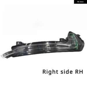 アウディ カー ウイング バックミラー LED ウィンカーライト サイドリピーターランプ A6 C7 RS6 S6 2011-2017 - Right side RH