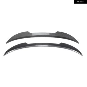 アウディ Q3 F3 スポーツバック 2019-2024 リアルーフ + ミドル スポイラー ウィングカーボンルック/グロスブラック トランク - Carbon Fiber Look