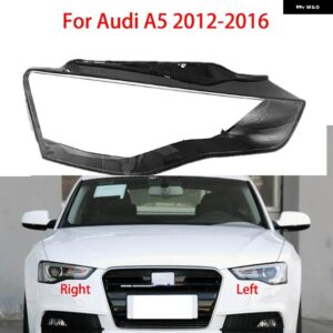 アウディ A5 2012-2016 ヘッドライト ランプ シェード クリア ヘッドライト レンズ 左右ランプ シェード カバー レンズ 光 - 1 Pcs Right
