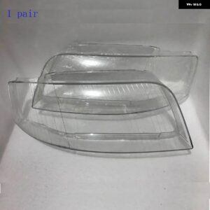 アウディ ガラスランプシェルランプシェルのフロント ヘッドライト ヘッドランプ A6 C5 2003 -2005 用のクリア蓋マスク - Left