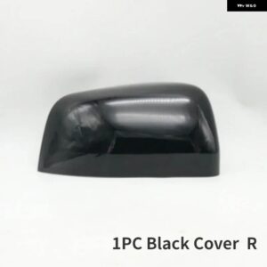 ジープ ウイングドアサイドバックミラー トリム カバー フレーム 加熱死角 レンズ ウィンカーライト グランド チェロキー 2011-2021 - Black　Cover　R