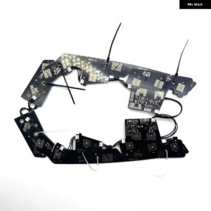 ジープ ホワイトライト グランド チェロキー 2014-2024 ヘッドライト DRL チップ バラスト 回路基板光源ボードチップ - 2X　A　pair