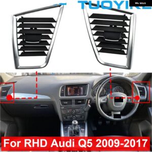 アウディ RHD 右ハンドル フロント ダッシュボード 左右 空調 ヒーター AC ベント アウトレット グリル パネル Q5 2009-2017 - RHD Left Right