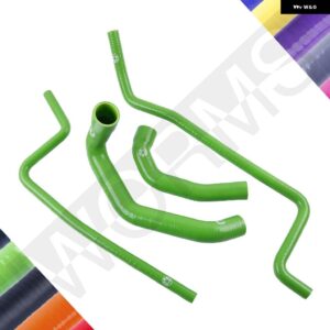 ジープ ラングラー TJ 4.0L LHD 1997-2006 シリコン ラジエーター ホース チューブ キット 35916 - Green