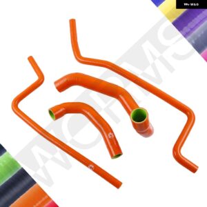 ジープ ラングラー TJ 4.0L LHD 1997-2006 シリコン ラジエーター ホース チューブ キット 35916 - Orange