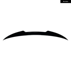 アウディ A3 S3 8V セダン 2014-20 リア トランク スポイラー リア スポイラー リップルーフ スポイラー スプリッター ウイング - Gloss Black
