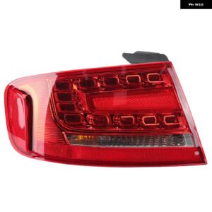 アウディ 外側左/右 LED テールライト A4 S4 セダン A4 2009-2012 LED リアライトブレーキランプ ウィンカーランプ - Outer Left